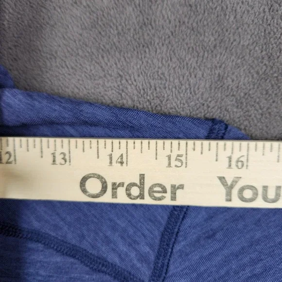 Rab Ascender Light Hoody Womens US 6 Blue Full Zip Lightweight Fleece Jacket - Picture 6 of 9